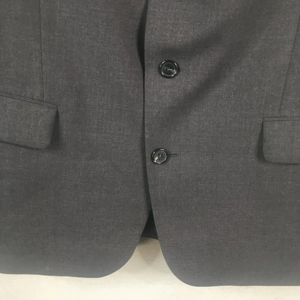 Saxyville Kilsund Blazer Men 50 US 44Gray 100% Wool Sweden Cavaliere Vintage